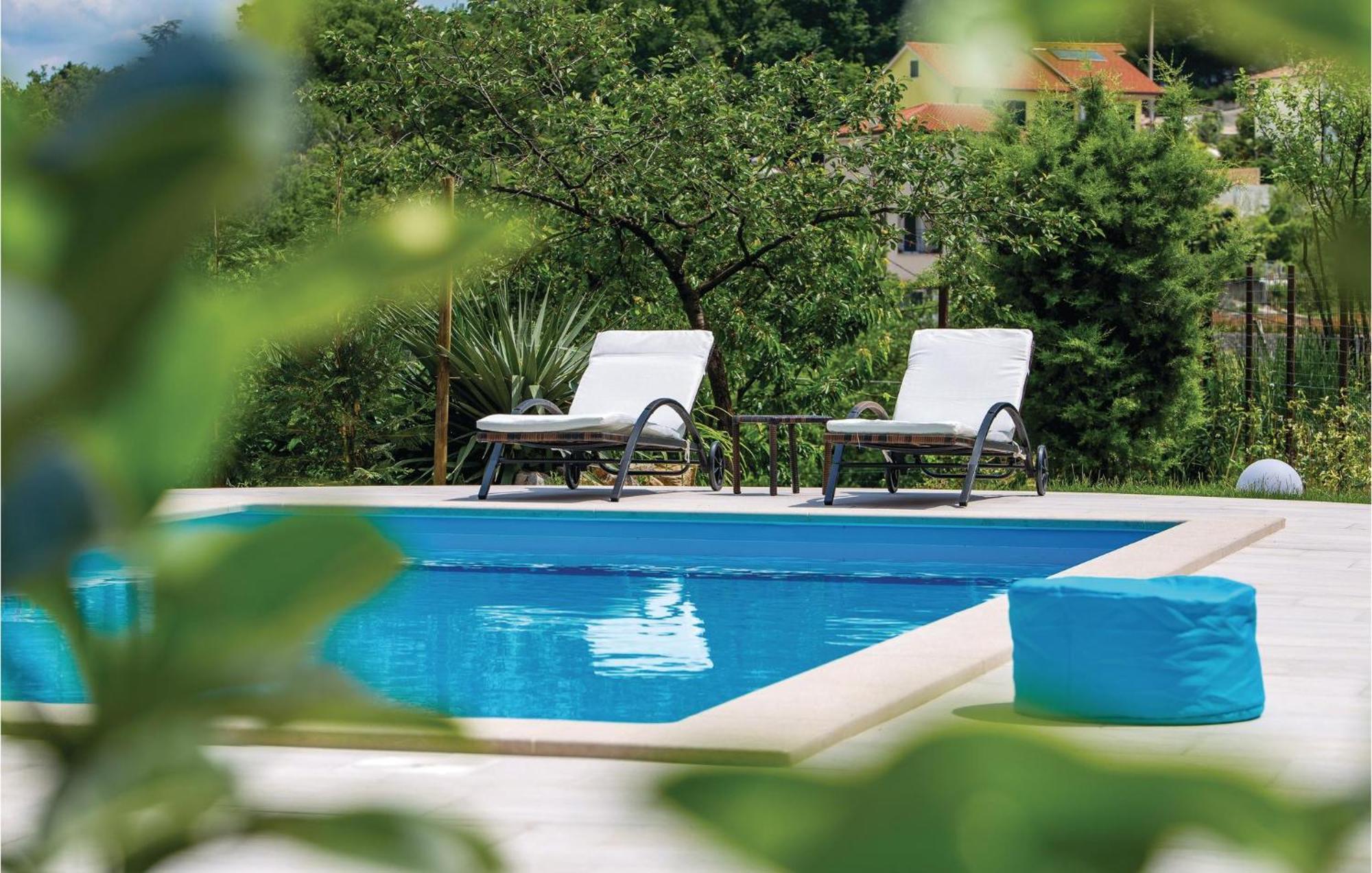 Lovely Home In Matulji With Outdoor Swimming Pool Eksteriør bilde